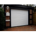 Секционные гаражные ворота с панелью полоса